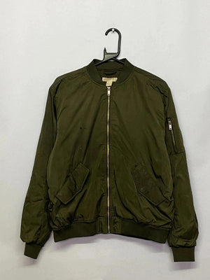 H&M Khaki Green Bomber Jacket