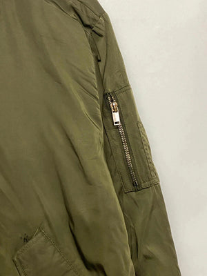 H&M Khaki Green Bomber Jacket