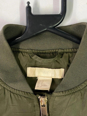 H&M Khaki Green Bomber Jacket
