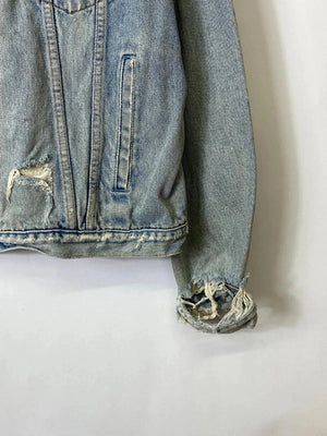 Vintage Levi’s Denim Trucker Jacket – Made in USA – Size L