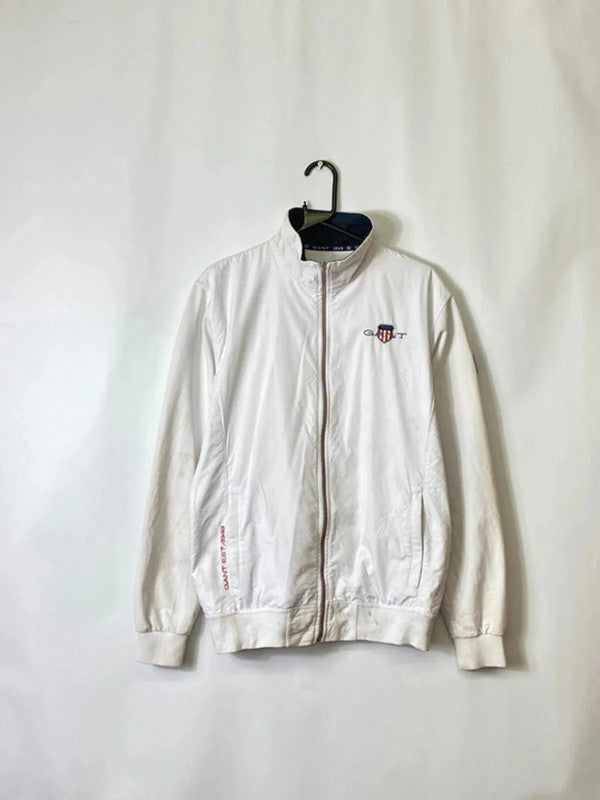 GANT usa Shield Logo White Full Zip Jacket Men’s XL