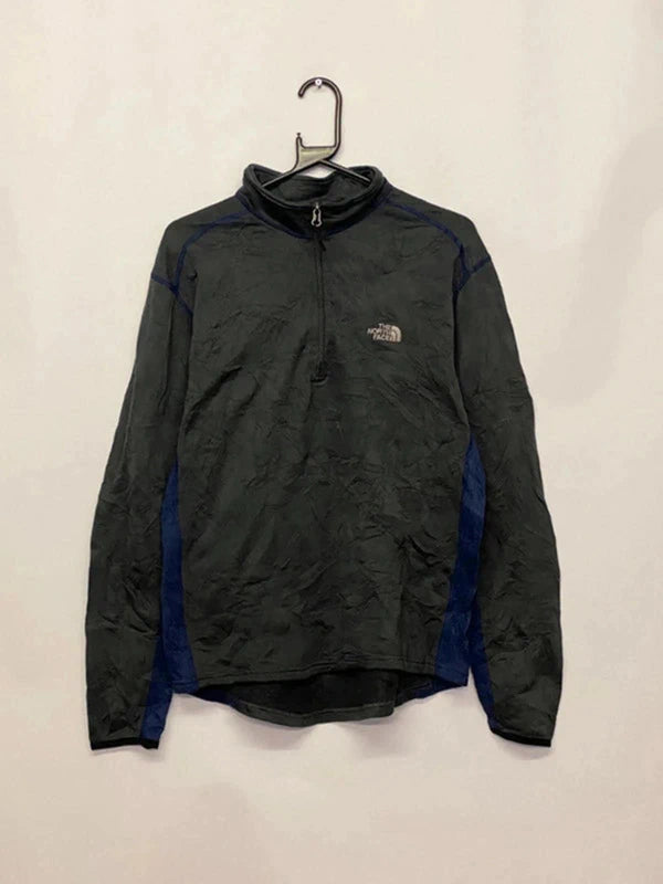 The North Face Black 1/4 Zip Fleece Pullover