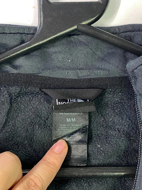 The North Face Black 1/4 Zip Fleece Pullover