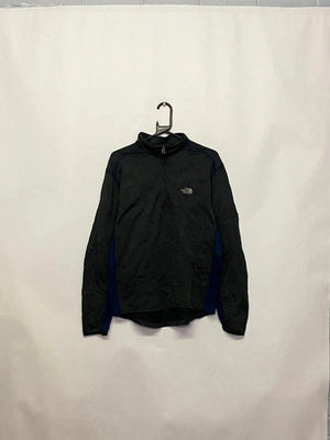 The North Face Black 1/4 Zip Fleece Pullover