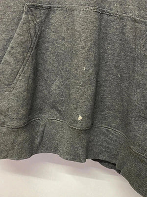 Nike Dark Grey Pullover Hoodie with Mini Swoosh