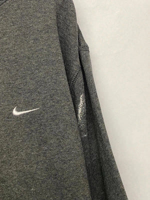Nike Dark Grey Pullover Hoodie with Mini Swoosh