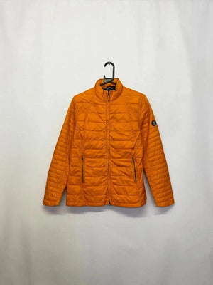 Barbour FibreDown Quilted Jacket – Orange (UK 10 / EU 40)