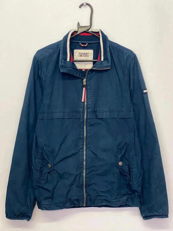 Tommy Jeans Navy Windbreaker Jacket – Size M