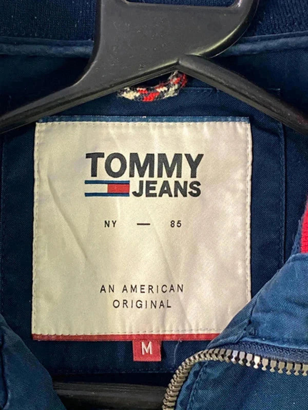 Tommy Jeans Navy Windbreaker Jacket – Size M
