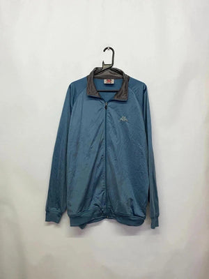 Vintage Kappa Blue Full-Zip Track Jacket XXL