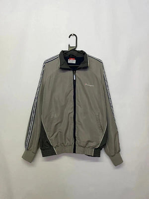 Vintage Champion Grey Track Jacket (Men’s XL)
