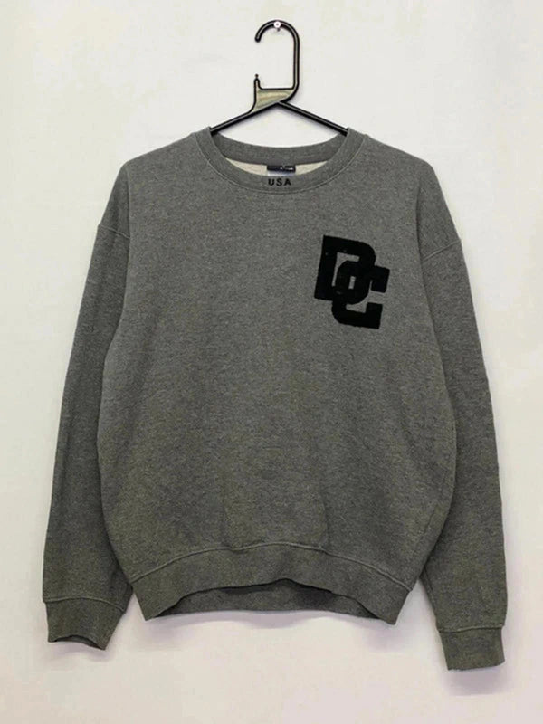 DC Shoes Grey Crewneck Sweatshirt