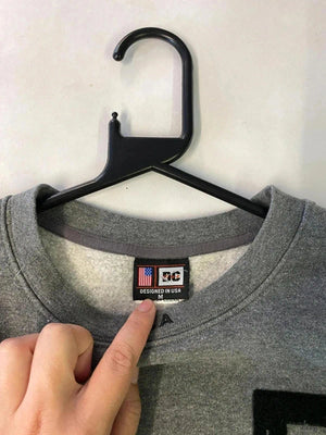 DC Shoes Grey Crewneck Sweatshirt