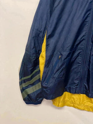 Vintage Adidas Windbreaker Jacket – Navy/Yellow – Men’s M