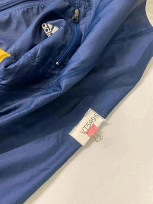 Vintage Adidas Windbreaker Jacket – Navy/Yellow – Men’s M