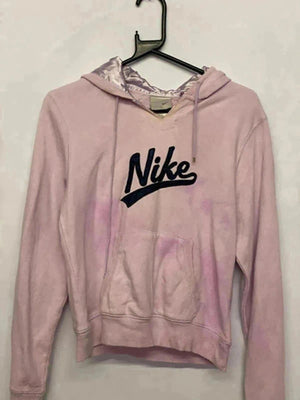Vintage Nike Pink Hoodie – Women’s S/M – Embroidered Logo