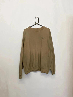 Vintage Reebok Taupe Brown Sweatshirt – Men’s XL, Made in USA