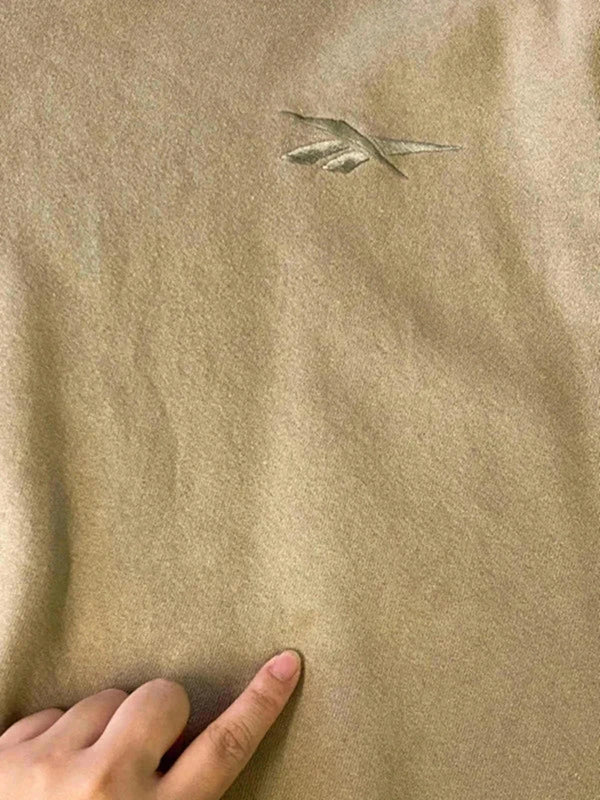 Vintage Reebok Taupe Brown Sweatshirt – Men’s XL, Made in USA