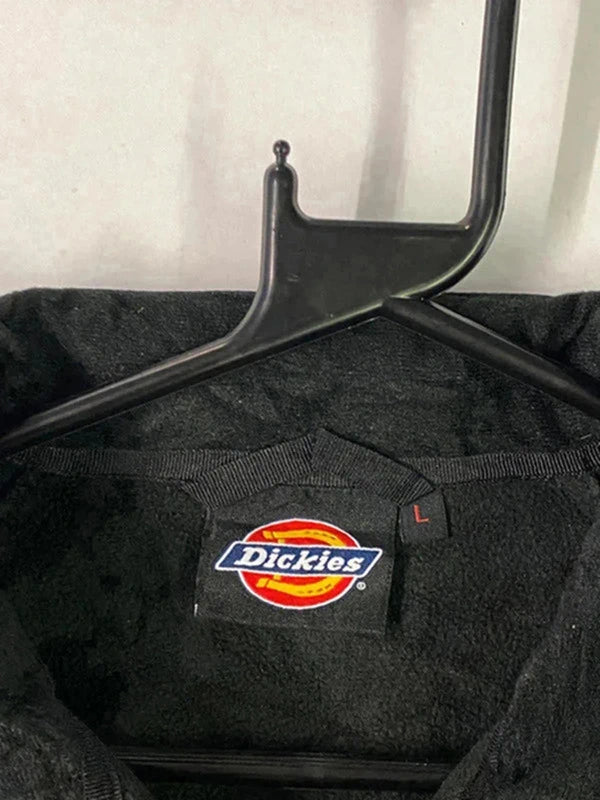 Dickies Black Zip-Up Work Jacket – Men’s L
