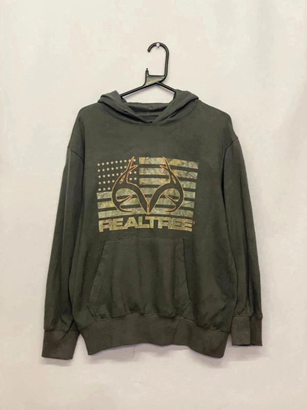 Realtree Camo Logo Hoodie – Men’s M