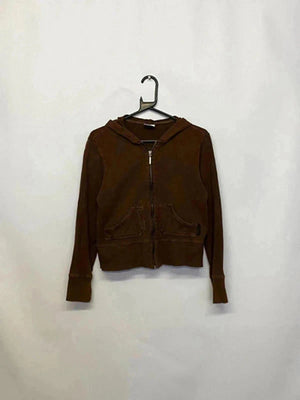 Columbia Women’s Brown Zip-Up Hoodie – Size M
