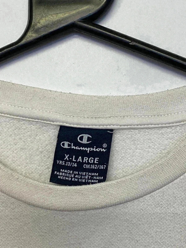 Champion White Sweatshirt Youth XL (13/14 Years)
