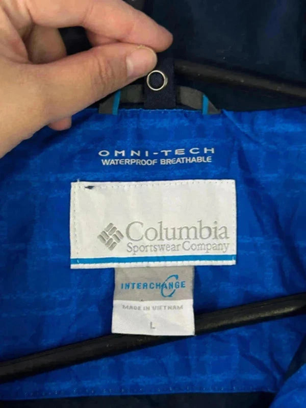Columbia Omni-Tech Interchange Waterproof Jacket – Size L