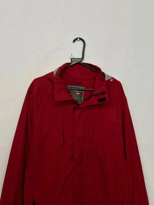 Eddie Bauer WeatherEdge Red Waterproof Jacket – Size Tall L