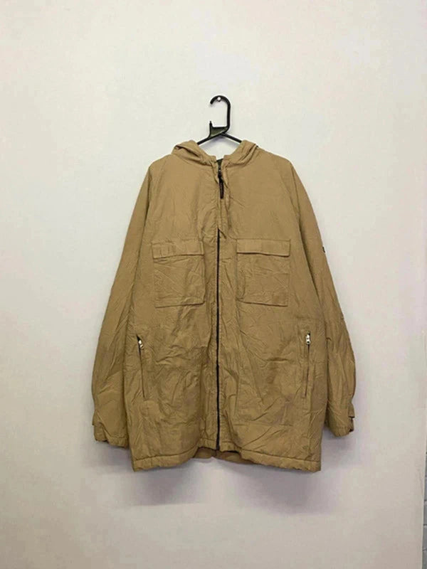 Napapijri Beige Hooded Jacket