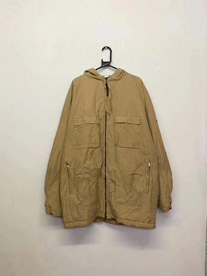 Napapijri Beige Hooded Jacket