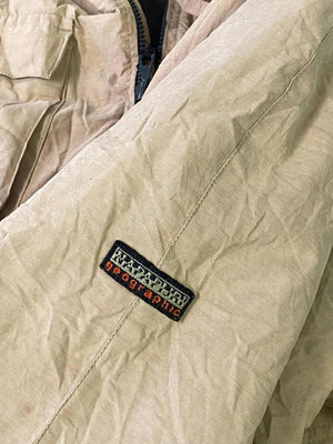 Napapijri Beige Hooded Jacket