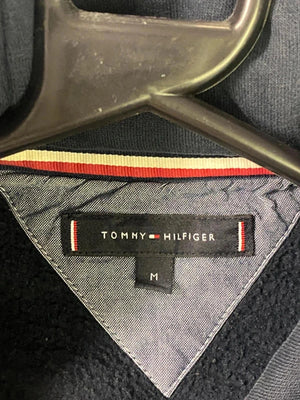 Tommy Hilfiger Navy Hoodie – EST. 1985 Logo