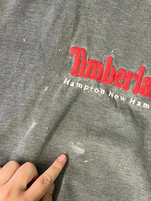 Vintage Timberland Weathergear Sweatshirt – Faded Grey – Size L