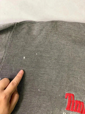 Vintage Timberland Weathergear Sweatshirt – Faded Grey – Size L