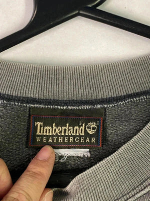 Vintage Timberland Weathergear Sweatshirt – Faded Grey – Size L