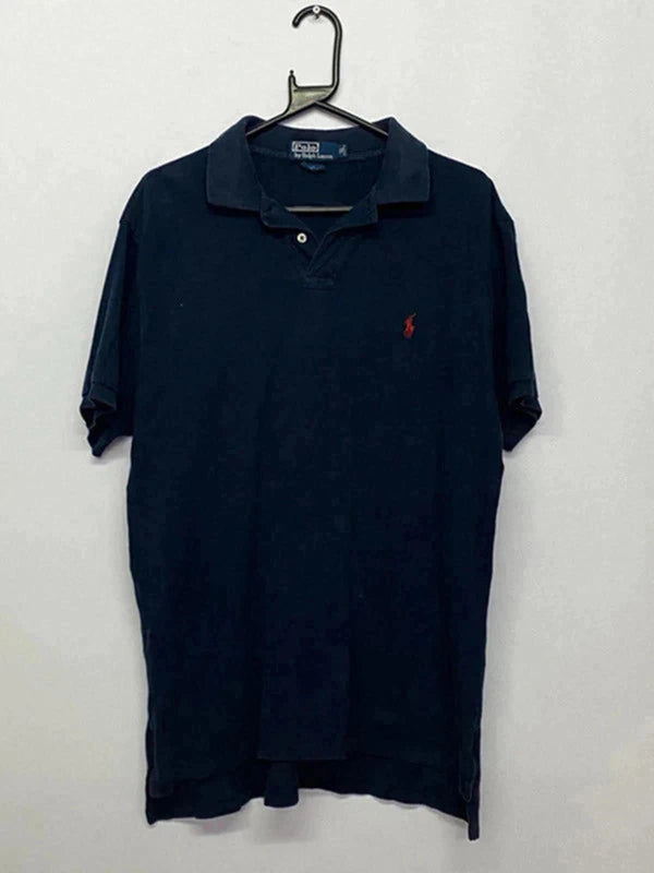 Polo Ralph Lauren Navy Custom Fit Polo Shirt – Size XL