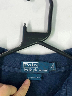 Polo Ralph Lauren Navy Custom Fit Polo Shirt – Size XL