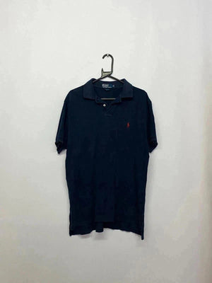 Polo Ralph Lauren Navy Custom Fit Polo Shirt – Size XL