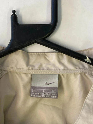 Vintage Nike Beige Pullover Windbreaker Jacket