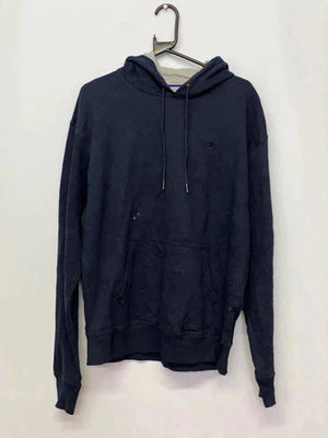 Champion Navy Blue Hoodie – Authentic Athleticwear – Size L