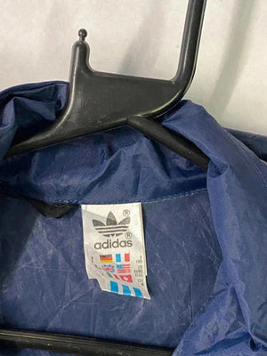 Vintage Adidas Trefoil Windbreaker Jacket – Purple Chevron – Size M (80s/90s)