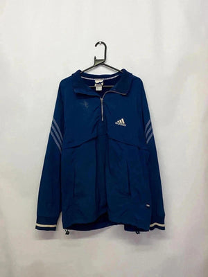 Adidas Vintage Blue 1/4 Zip Pullover Jacket (Men’s L)