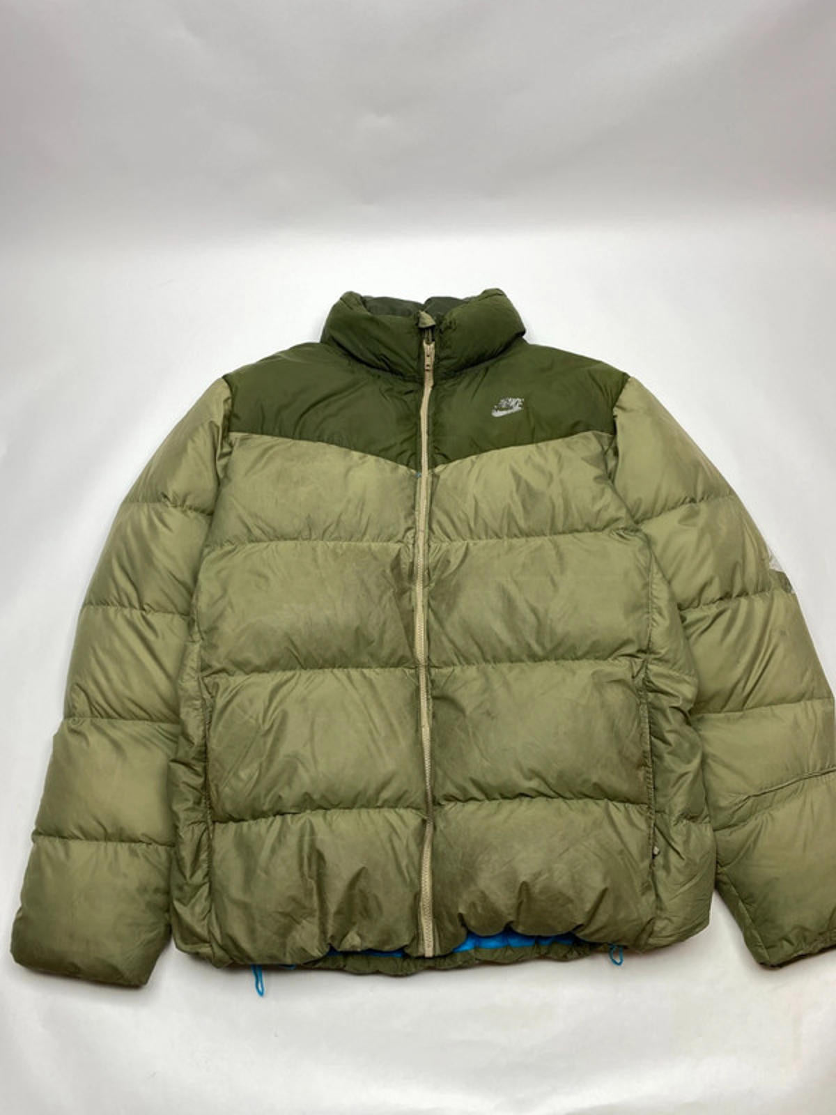 Vintage Nike Sportswear Olive Green Puffer Jacket (Men’s L)