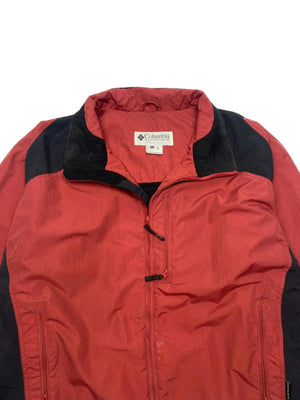 Black and Red Columbia Raincoat Men's XL