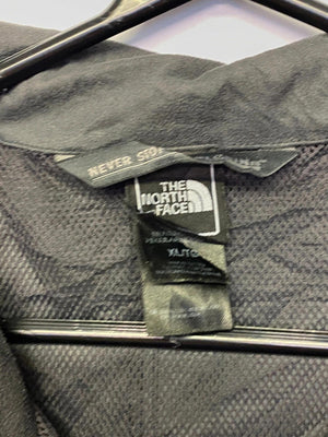 The North Face Red & Grey Lightweight Hooded Windbreaker Jacket