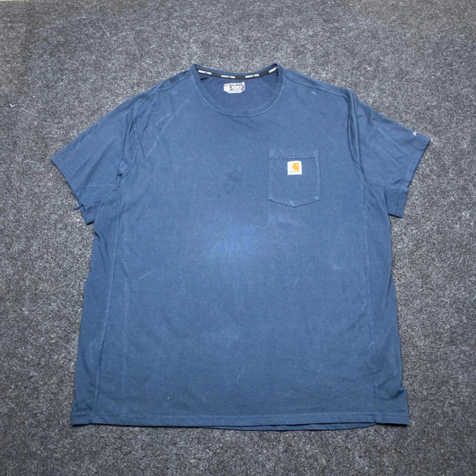 Navy Carhartt T-shirt Men's XXL