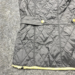 Black Barbour Quilted Jacket Women's Small