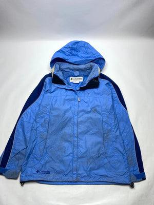 Columbia Women’s XL Interchange Waterproof Jacket – Blue