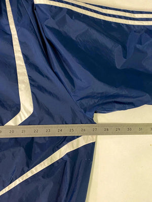 Vintage Adidas Navy 3-Stripes Windbreaker Jacket