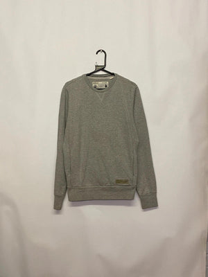 Diesel “Only The Brave” Grey Crewneck Sweatshirt